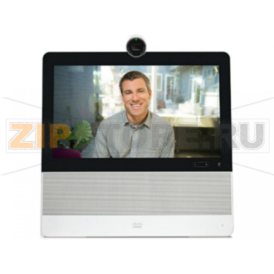 Система видеоконференцсвязи 14 дюймов, 4 Мбит/с, SIP, HDMI, VGA, 5xUSB 2.0, 1920х1080 пкс Cisco CP-DX70-W-NR-K9 