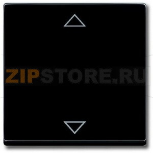 Клавиша для выключателя жалюзи, чёрная ABB 2CKA006430A0386 