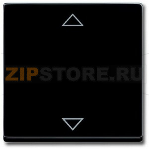 Клавиша для выключателя жалюзи, чёрная ABB 2CKA006430A0386 