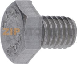 HEXAGON HEAD SCREW M6x8 A2 UNI 5739 