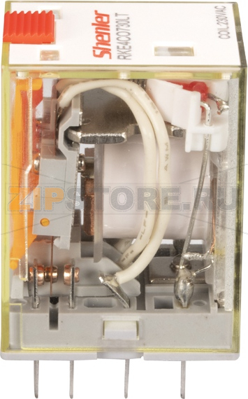 Реле миниатюрное (4CO), 5A, AC 24V Shenler RKE4CO524LT 
