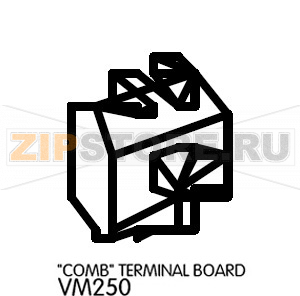 &quot;Comb&quot; terminal board Unox XBC 805 "Comb" terminal board Unox XBC 805Запчасть на деталировке под номером: 97Название запчасти на английском языке: "Comb" terminal board Unox XBC 805