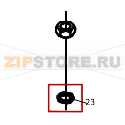 Arandela muelle A-6 Fagor FI-200 Arandela muelle A-6 Fagor FI-200Запчасть на деталировке под номером: 23Название запчасти Fagor на английском языке: Arandela muelle A-6 FI-200.