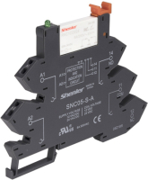 Розетка с реле 1CО 6A, вход AC/DC 12-24V, реле 24VDC, пружинные зажимы Shenler RNC1CO024+SNC05-S-A