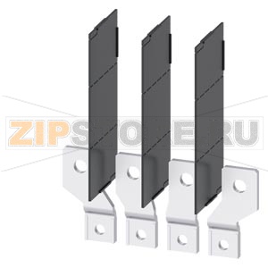 ПЕРЕДНИЕ СОЕДИНИТЕЛЬНЫЕ ПЛАСТИНЫ РАСШИРЕНН. 4 ШТ. ПРИНАДЛЕЖНОСТЬ ДЛЯ 3VA1 250 Siemens 3VA9254-0QC00 