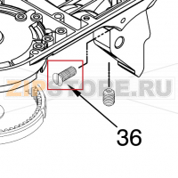 Screw, Adjusting KitchenAid 5KSM150PSE