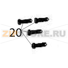 Screw Hurakan HKN-ME717 Screw Hurakan HKN-ME717Запчасть на деталировке под номером: 20