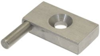 CERNIERA FISSAGGIO VETRO CON PERNO D6