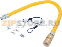 Gasschlauch 3/4 L 1000mm CNS kunststoff