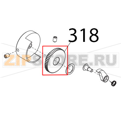 Ingranaggio saltarello LX Sirman Anniversario 300 Ingranaggio saltarello LX Sirman Anniversario 300Запчасть на деталировке под номером:&nbsp; 318