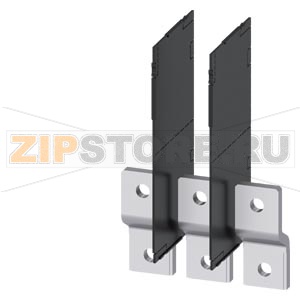 СОЕДИНИ. ПЛАСТИН. УДЛИН. 3 ШТ. ПРИНАДЛЕЖНОСТЬ ДЛЯ 3VA2 400/630 Siemens 3VA9483-0QB00 