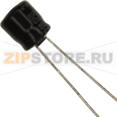 Конденсатор 10 мкФ, 25 В, (Ø) 5 мм, 1 шт Panasonic ECE-A1EKS100 