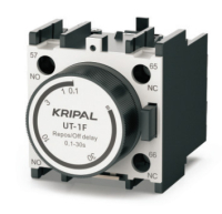 Модуль задержки времени на отключение 0.1...3 с, 1NO+1NC Kripal UT-0F