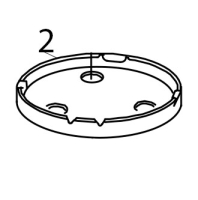 Screw cap kit kitchenaid 5K45SSEWH