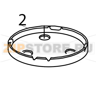 Screw cap kit kitchenaid 5K45SSEWH Screw cap kit kitchenaid 5K45SSEWHЗапчасть на деталировке под номером: 2