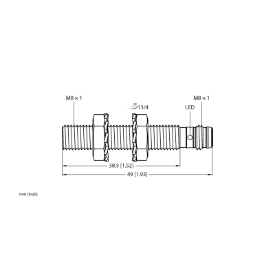 Датчик индуктивный Turck BI1.5-EG08-AP6X-V1131 