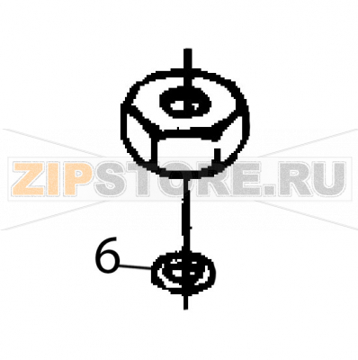 O-ring seal Ø16,18xØ9,12x3,53 Fagor FI-120 O-ring seal Ø16,18xØ9,12x3,53 Fagor FI-120Запчасть на деталировке под номером: 6Название запчасти Fagor на английском языке: O-ring seal Ø16,18xØ9,12x3,53 FI-120.