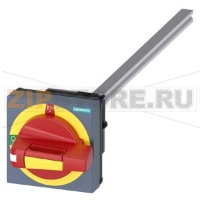 ДВЕРНОЙ ПОВОРОТНЫЙ ПРИВОД АВАРИЙН.ОСТАНОВ. ДЛЯ 3KD ТР1 И 2 SIZE 75X75, SHAFT 8X8, 300MM С ДОПУСК.КОМПЕНС. Siemens 8UD1171-2AF25