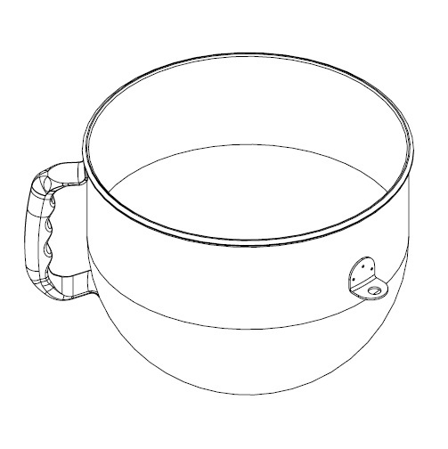 Чаша миксера 6,9 л KitchenAid 5KSM7580X Чаша миксера 6,9 л KitchenAid 5KSM7580X

Запчасть на сборочном чертеже под номером: 3

Название запчасти KitchenAid на английском языке: Bowl, 7 Qt. KitchenAid 5KSM7580X