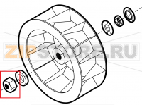 Fan security nut m10 sx Lainox VE061D   