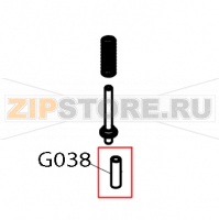 Guide roller for retractable hand shower P3 Convotherm OES 6.10