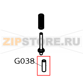 Guide roller for retractable hand shower P3 Convotherm OES 6.10 Guide roller for retractable hand shower P3 Convotherm OES 6.10Запчасть на деталировке под номером: G038
