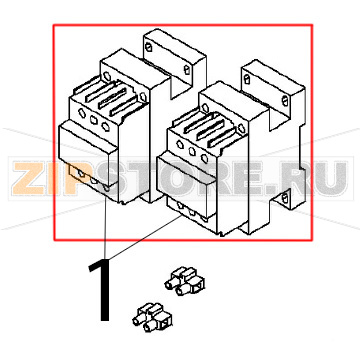 Teleruttore BF32, 230 V, 50/60 Hz Angelo Po BX61E Teleruttore BF32, 230 V, 50/60 Hz Angelo Po BX61EЗапчасть на деталировке под номером: 1