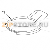 Pouring Shield One-Piece (International) KitchenAid K45SS