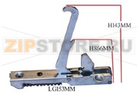 CHARNIERE GAUCHE PORTE FOUR