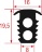 OVEN DOOR GASKET