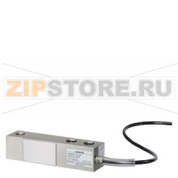 SIWAREX WL230 датчик веса SB-S CA 1T C4 - Номинальная нагрузка 1 T - класс точности C4 - 4 M кабель, 4 -хпроводной - материал никелированная сталь - Класс защиты IP67 Siemens 7MH5121-4AE00