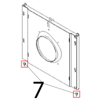 Screw TE M6, Ø: 16x23 Angelo Po FX61E2