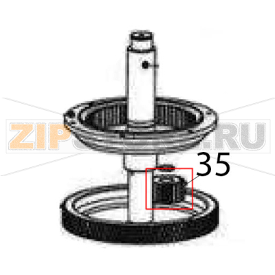Pignone planetario Sigma BMR 60 Pignone planetario Sigma BMR 60Запчасть на деталировке под номером: 35