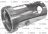 INLET HOLE F. MEAT MINCER CGT MOD.32