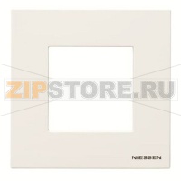 Рамка одноместная, двухмодульная, альпийский белый ABB 2CLA227100N1101