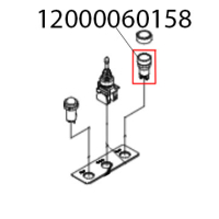 Кнопка SHN XB5 AA31, зеленая, 22 мм Abat ТРМ-500
