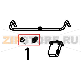 Basket ring nut Tecnoinox FR70E7 Basket ring nut Tecnoinox FR70E7Запчасть на деталировке под номером: 1