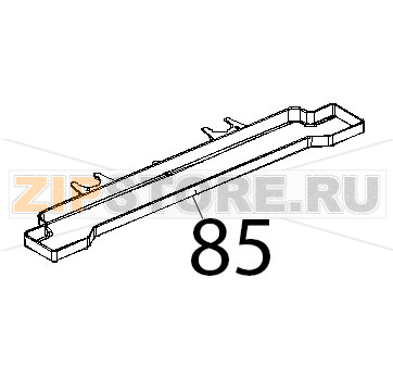 Cassetto raccogligoccie Unox XVC 204 Cassetto raccogligoccie Unox XVC 204Запчасть на деталировке под номером: 85