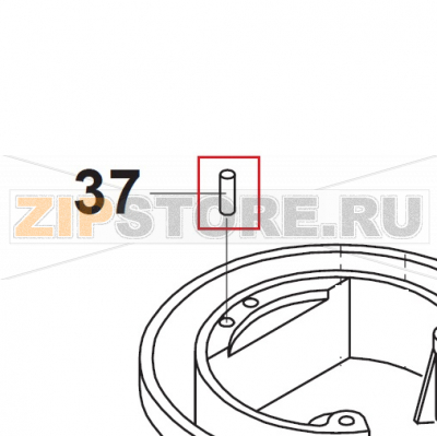 Groov Pin ø8x24 Bear Varimixer AR40 VL-1S                                                                               Groov Pin ø8x24 Bear Varimixer AR40 VL-1SЗапчасть на сборочном чертеже под номером: 37Название запчасти на датском&nbsp;языке: Groov Pin ø8x24 Bear Varimixer AR40 VL-1S