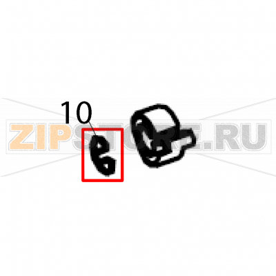 Spring (label guide) Sato LT408 LH Spring (label guide) Sato LT408 LHЗапчасть на деталировке под номером: 10Название запчасти на английском языке: Spring (label guide) Sato LT408 LH.