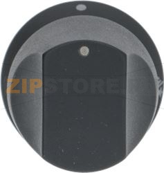 KNOB FRANKE BLACK ø 36 mm 