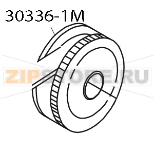 Assembly, ribbon take-up pulley Zebra 105SE Assembly, ribbon take-up pulley Zebra 105SEЗапчасть на деталировке под номером: 30336-1M