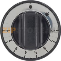 ЧЕРНАЯ РУЧКА Ø 70 ММ 1-2-3-4-5-6-7-8