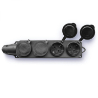 Розетка 16 А, 220 В, 2Р+РЕ, IP44 Chint AM-K06