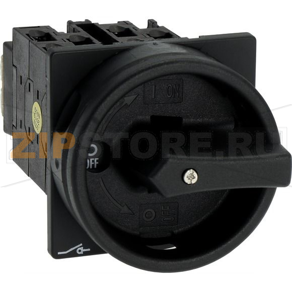 Выключатели главные, T0, 20 A, 4 модуль, 8-полюсн Eaton T0-4-8344/EA/SVB-SW 