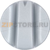 KNOB ST.STEEL/SILVER S-2K W.OUT/PIN