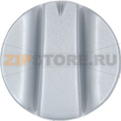 KNOB ST.STEEL/SILVER S-2K W.OUT/PIN 