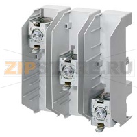 КЛЕММА КОМПЛ., 3-ПОЛ, FOR FLAT BARS UP TO 32X20MM BUSBAR CENTER-TO-CENTER CLEARANCE 60 MM UL508A *** COVER 8US1922-1GC00 MUST BE ORDERED SEPARATELY *** Siemens 8US1941-2AA04