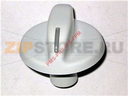 MANETTE GAZ BLANCHE AXE 8MM 