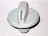MANETTE GAZ BLANCHE AXE 8MM